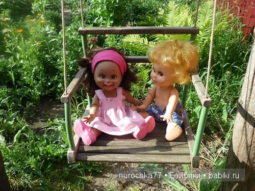 Приключения коротышек в деревне.Galoob Baby Face