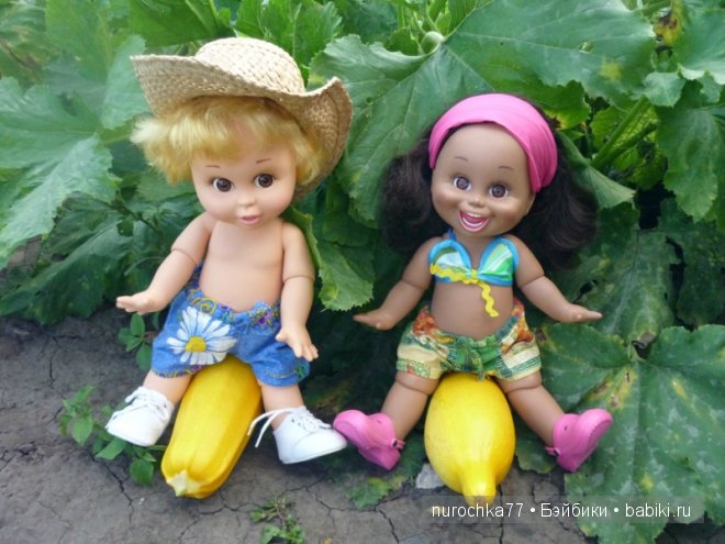 Приключения коротышек в деревне.Galoob Baby Face