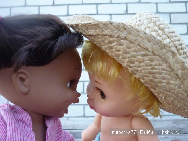 Приключения коротышек в деревне.Galoob Baby Face