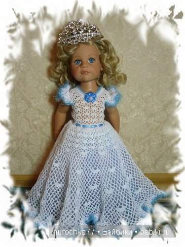 Новое платье для куклы Готц, ООАК (фото 5)