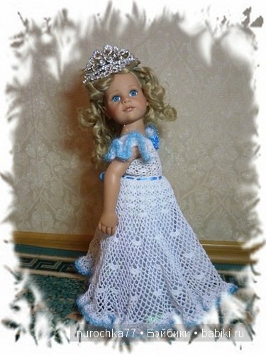 Новое платье для куклы Готц, ООАК (фото 7)