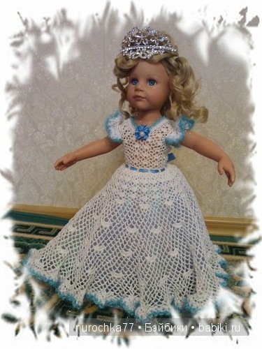 Новое платье для куклы Готц, ООАК (фото 10)