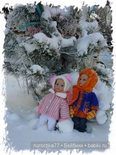 Зимняя прогулка куколки Gotz