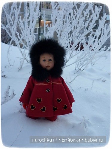 Зимняя прогулка куколки Gotz (фото 8)