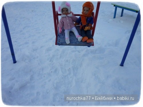 Зимняя прогулка куколки Gotz