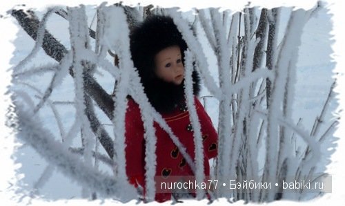 Зимняя прогулка куколки Gotz