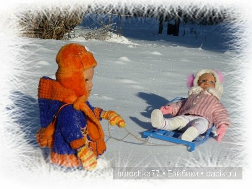 Зимняя прогулка куколки Gotz (фото 10)