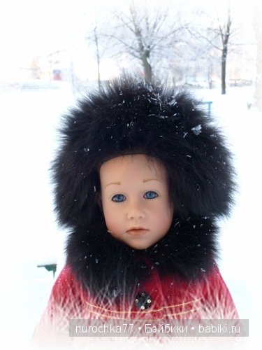 Зимняя прогулка куколки Gotz