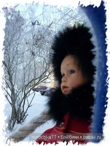 Зимняя прогулка куколки Gotz