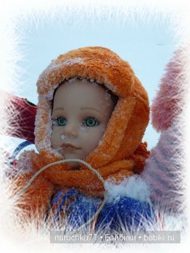 Зимняя прогулка куколки Gotz