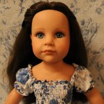 Платье и носочки своими руками. Для  Gotz