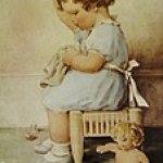 Добрая живопись. Дети и куклы.