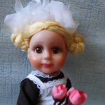 Первоклассница. Новая жизнь игровой куклы.