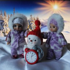 Мороз и солнце! Одежда и обувь для мини птичек Шушу