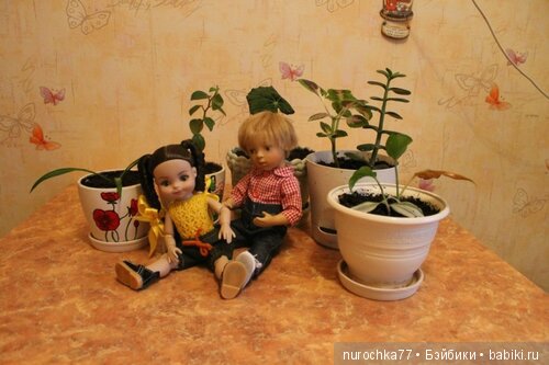 Цветы жизни. Часть 2. Куклы Люк Minouche Petitcollin и малышка от Роберта Тоннера (фото 8)
