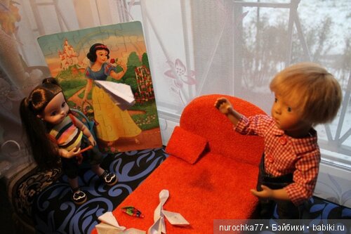 Кораблики. Куклы Люк Minouche Petitcollin и малышка от Роберта Тоннера