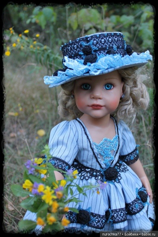 Чёрная Роза. Кукла Gotz Рок Звезда 2011 год. ( ООАК)