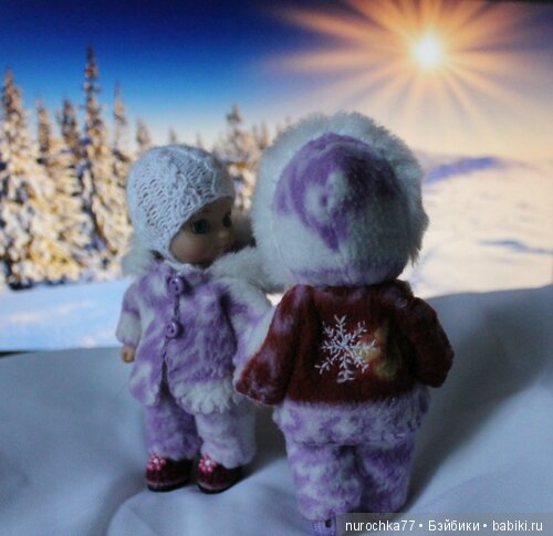 Мороз и солнце! Одежда и обувь для мини птичек Шушу | Бэйбики Мороз и солнце! Одежда и обувь для мини птичек Шушу (фото 5)