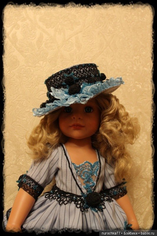 Чёрная Роза. Кукла Gotz Рок Звезда 2011 год. ( ООАК)