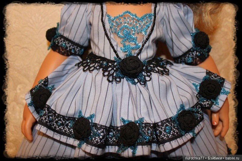 Чёрная Роза. Кукла Gotz Рок Звезда 2011 год. ( ООАК)