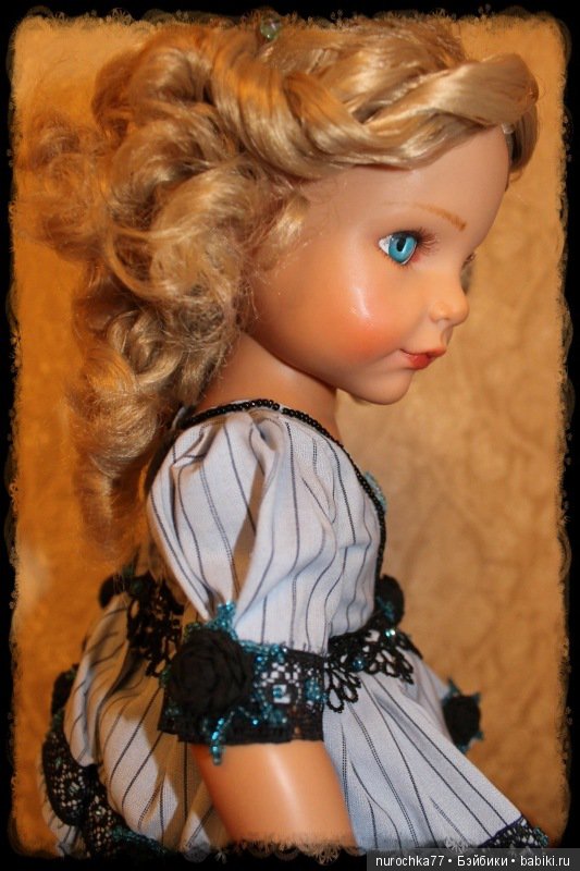 Чёрная Роза. Кукла Gotz Рок Звезда 2011 год. ( ООАК)