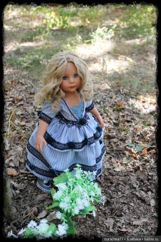 Чёрная Роза. Кукла Gotz Рок Звезда 2011 год. ( ООАК)