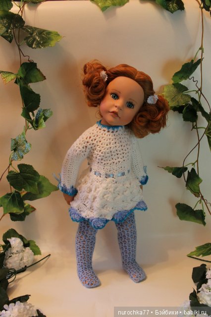 Подснежки. Жизель ООАК — ООАК и кастом кукол Gotz (Готц): перерисовка (фото 6)