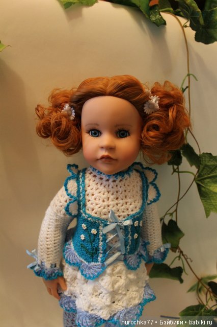 Подснежки. Жизель ООАК — ООАК и кастом кукол Gotz (Готц): перерисовка