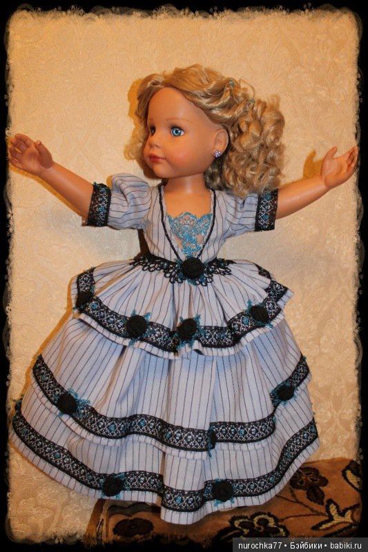 Чёрная Роза. Кукла Gotz Рок Звезда 2011 год. ( ООАК)