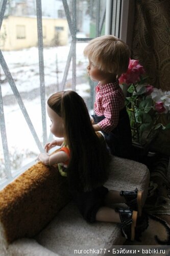 Кораблики. Куклы Люк Minouche Petitcollin и малышка от Роберта Тоннера