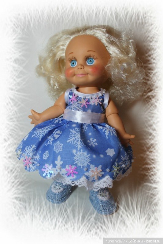 Новгоднее настроение. Одежда для позитивчиков от Galoob Baby Face. Сэнди Снегурочка (фото 6)