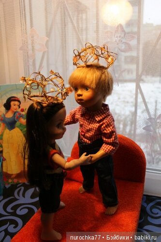 Кораблики. Куклы Люк Minouche Petitcollin и малышка от Роберта Тоннера