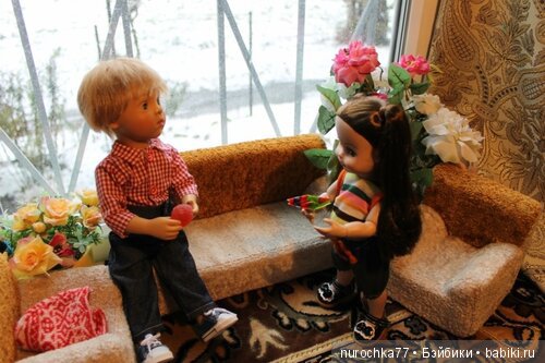 Кораблики. Куклы Люк Minouche Petitcollin и малышка от Роберта Тоннера (фото 3)