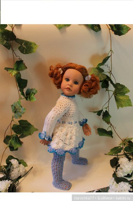 Подснежки. Жизель ООАК — ООАК и кастом кукол Gotz (Готц): перерисовка (фото 7)