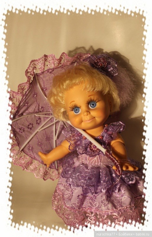 Сиреневые сны. Одежда для позитивчиков от Galoob Baby Face. Новый образ для Марси