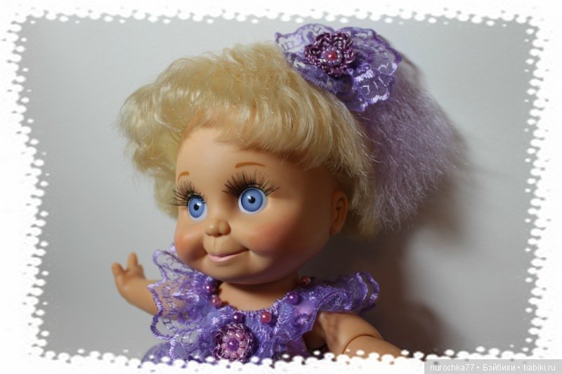 Сиреневые сны. Одежда для позитивчиков от Galoob Baby Face. Новый образ для Марси