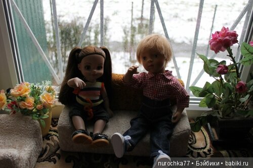 Кораблики. Куклы Люк Minouche Petitcollin и малышка от Роберта Тоннера