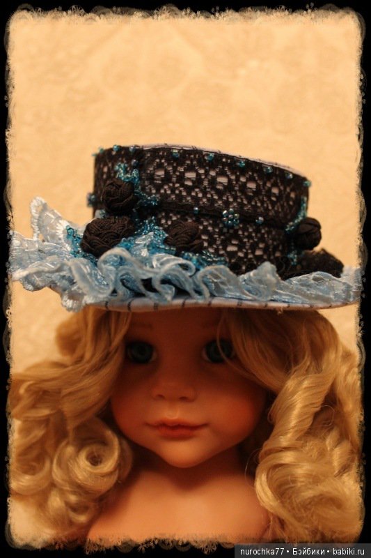 Чёрная Роза. Кукла Gotz Рок Звезда 2011 год. ( ООАК)