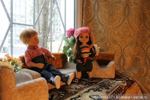 Кораблики. Куклы Люк Minouche Petitcollin и малышка от Роберта Тоннера (фото 2)