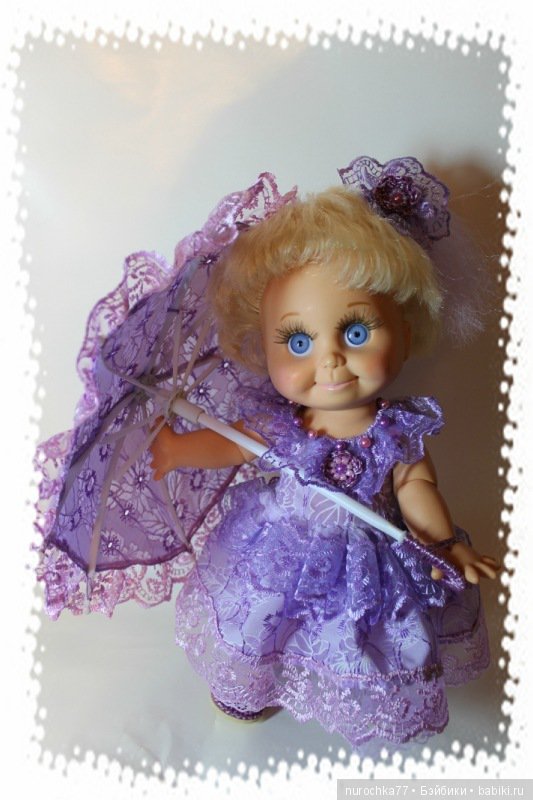 Сиреневые сны. Одежда для позитивчиков от Galoob Baby Face. Новый образ для Марси