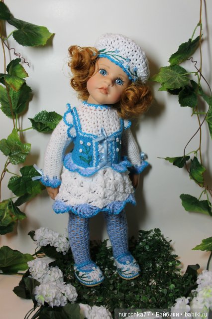 Подснежки. Жизель ООАК — ООАК и кастом кукол Gotz (Готц): перерисовка