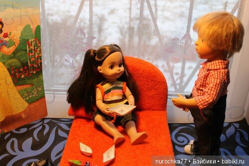 Кораблики. Куклы Люк Minouche Petitcollin и малышка от Роберта Тоннера (фото 9)