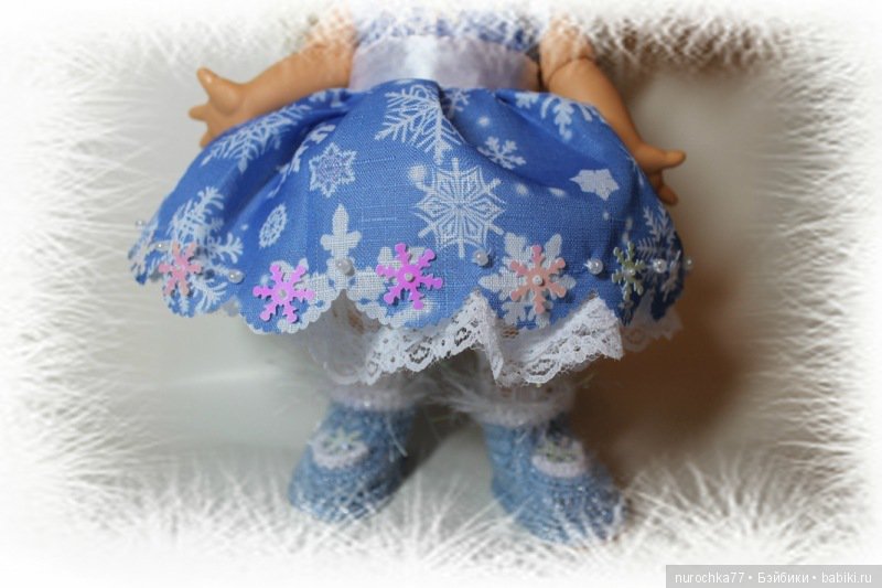 Новгоднее настроение. Одежда для позитивчиков от Galoob Baby Face. Сэнди Снегурочка (фото 8)