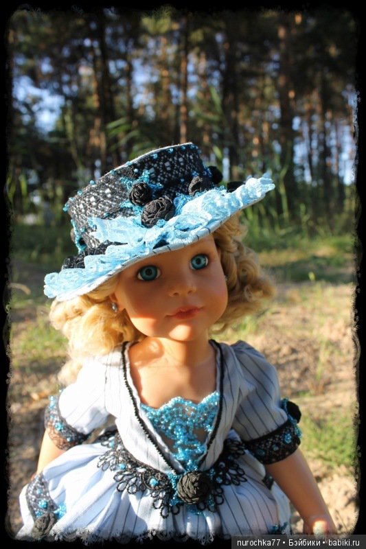 Чёрная Роза. Кукла Gotz Рок Звезда 2011 год. ( ООАК) (фото 10)