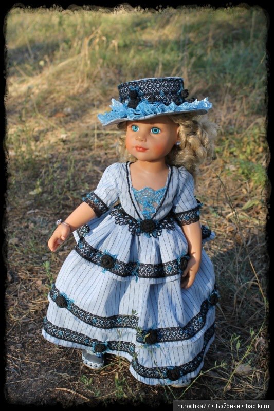 Чёрная Роза. Кукла Gotz Рок Звезда 2011 год. ( ООАК)