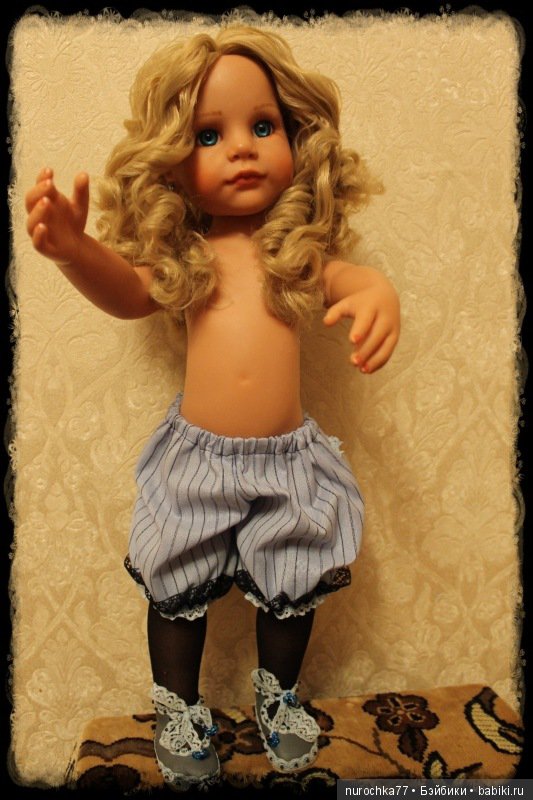 Чёрная Роза. Кукла Gotz Рок Звезда 2011 год. ( ООАК)