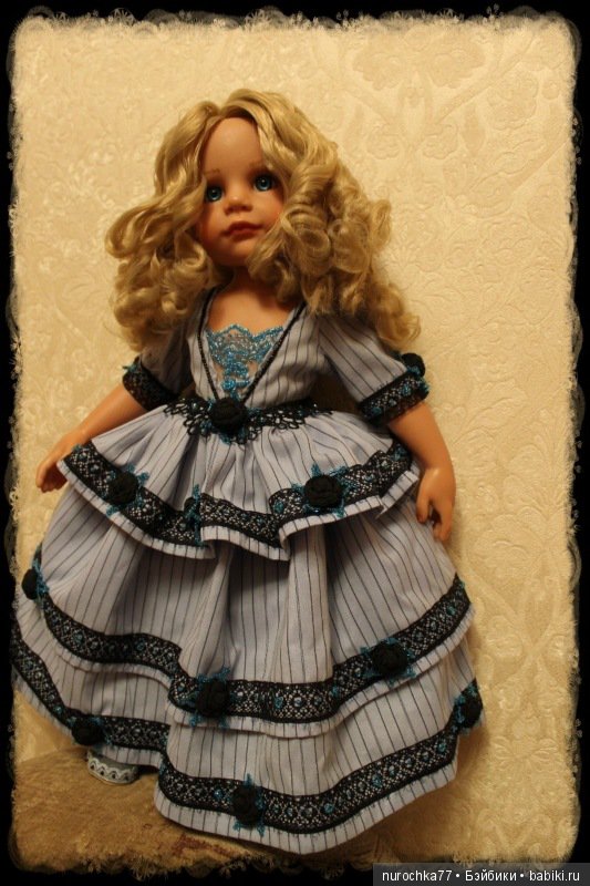 Чёрная Роза. Кукла Gotz Рок Звезда 2011 год. ( ООАК)