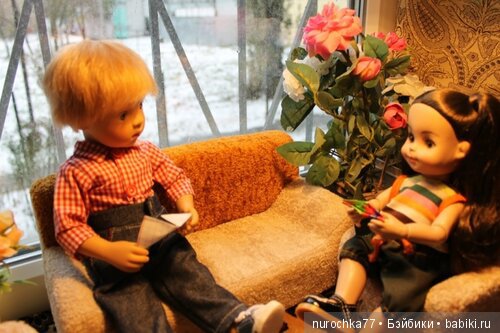 Кораблики. Куклы Люк Minouche Petitcollin и малышка от Роберта Тоннера (фото 6)