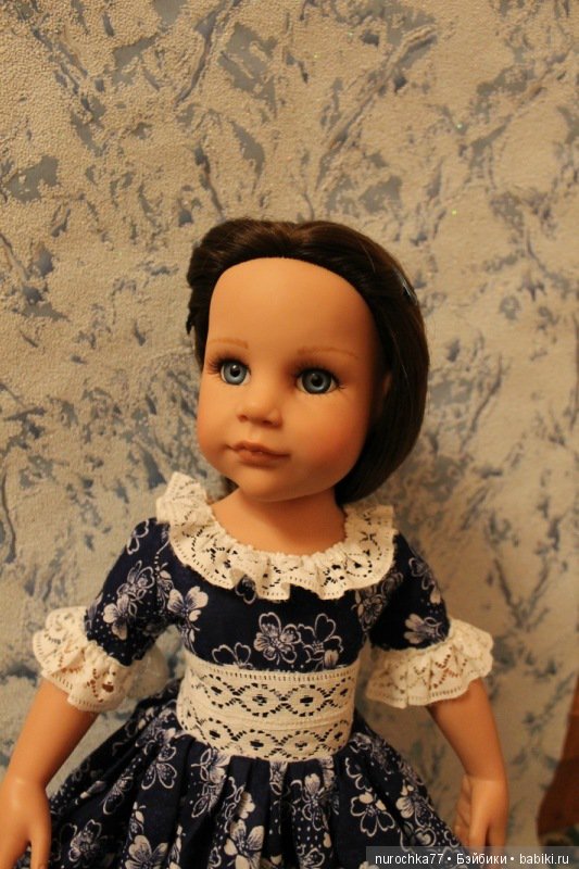 Платье и носочки своими руками. Для Gotz