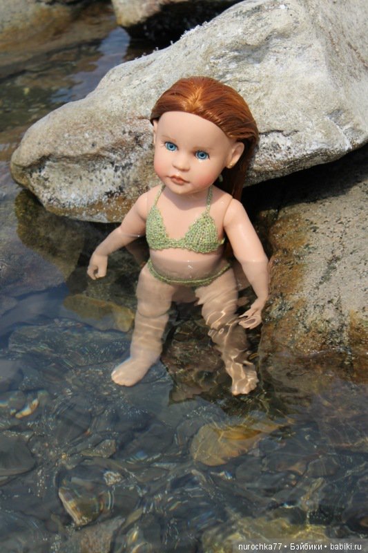 Фотоальбом. Жизель Готц (ООАК) и море